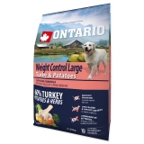 Ontario Dog Large Weight Control Turkey Potatoes - 2,25